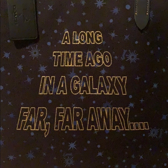 Coach Star Wars X Coach Tote With Starry … - Picture 8 of 8